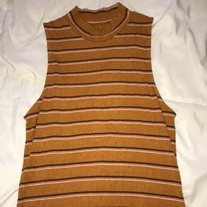 Aeropostale mock neck tank top